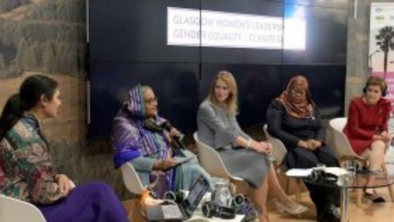 বিশ্বকে জলবায়ু অভিবাসীদের দায়িত্ব ভাগ করে নেওয়ার আহ্বান ‘প্রধানমন্ত্রীর