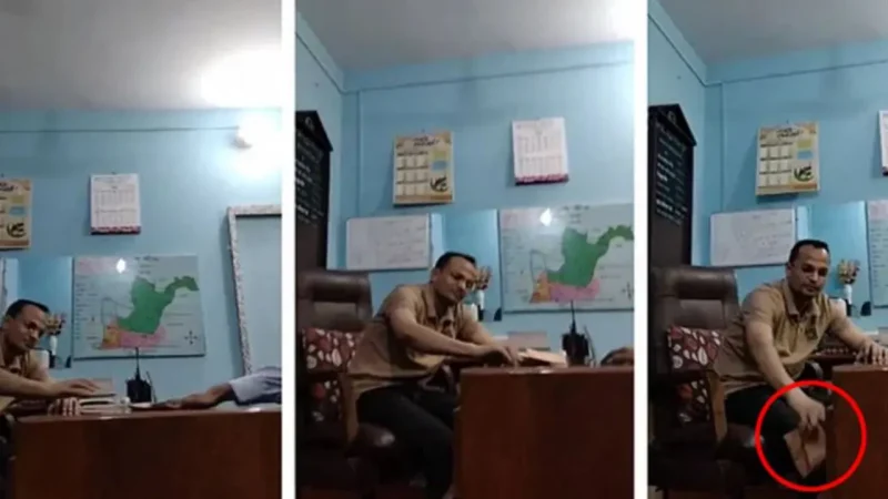 ওসি ক্লোজড ঘুষের খামকাণ্ডের