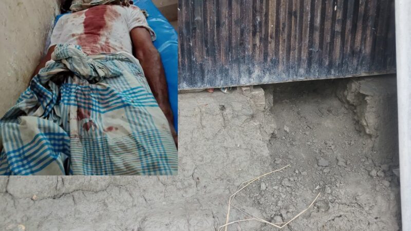 ঘরের মালিককে কুপিয়ে জখম কলাপাড়ায় সিঁধ কেটে চুরি