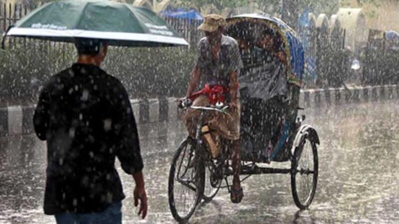বৃষ্টিপাতের সম্ভাবনা বরিশাল বিভাগের অধিকাংশ জায়গায়