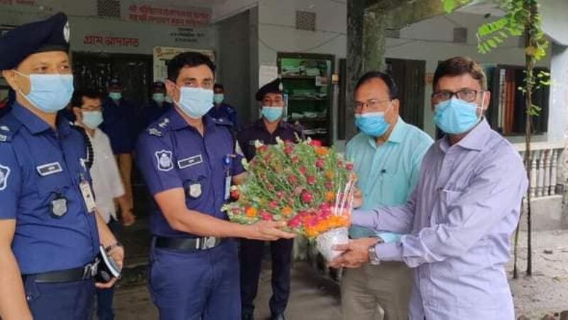 কাঠালিয়া উপজেলাধীন আওড়াবুনিয়া এবং শৈলজালিয়া ইউনিয়ন এ শান্তিশৃঙ্খলা বিষয়ক সভা