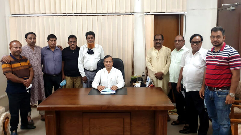 কাউন্সিলরদের সৌজন্য সাক্ষাৎ পানিসম্পদ প্রতিমন্ত্রী