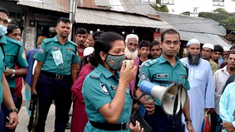 বিএমপি কর্তৃক নির্বাচন সংক্রান্ত  সচেতনতামূলক প্রচারণা
