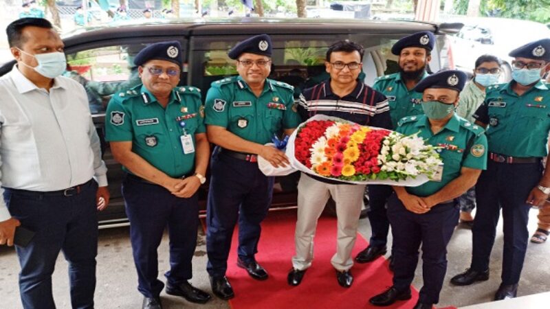 দায়িত্ব গ্রহন করবেন নব নিযুক্ত পুলিশ কমিশনার মো. সাইফুল ইসলাম কাল