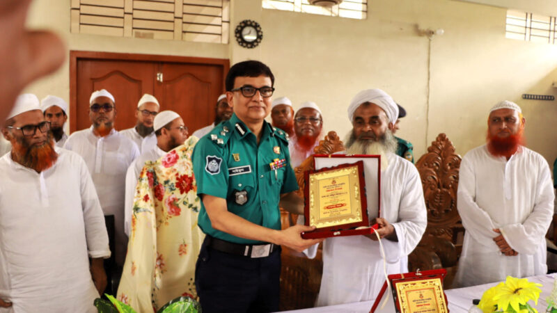 বিএমপি কমিশনারের সচেতনতামূলক মতবিনিময় সভা অনুষ্ঠিত।