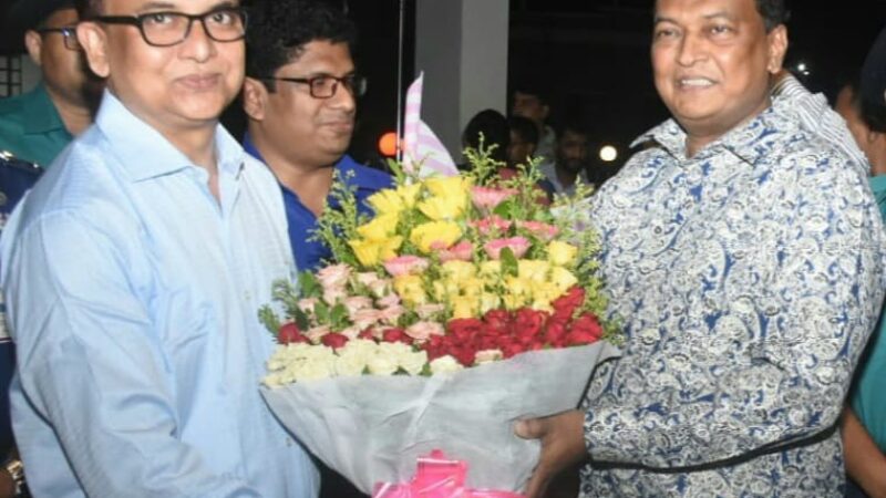 জননিরাপত্তা বিভাগের সচিব মহোদয়ের সাথে বিএমপি কমিশনারের সৌজন্য সাক্ষাৎ।