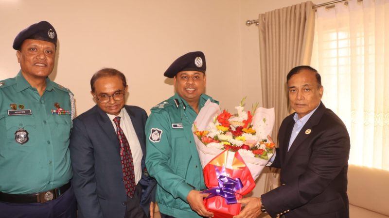 পানি সম্পদ প্রতিমন্ত্রীর সাথে বিএমপি কমিশনার এর সৌজন্য সাক্ষাৎ