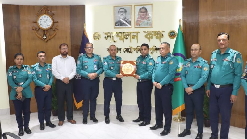 বদলি জনিত বিদায় সংবর্ধনা অনুষ্ঠিত