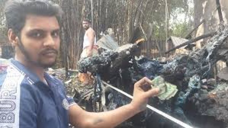 ১৭ দোকান পুড়ে ছাই পিরোজপুরে ভয়াবহ অগ্নিকাণ্ডে